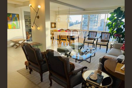 Sala de apartamento à venda com 2 quartos, 122m² em Jardim Paulista, São Paulo