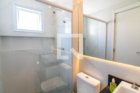 Banheiro da Suíte 1 de apartamento à venda com 2 quartos, 72m² em Vila Mascote, São Paulo