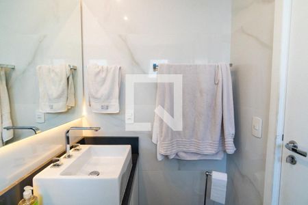 Banheiro da Suíte 1 de apartamento à venda com 2 quartos, 72m² em Vila Mascote, São Paulo
