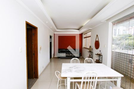 Sala de apartamento à venda com 3 quartos, 99m² em Buritis, Belo Horizonte