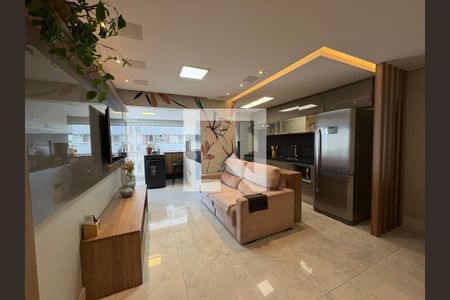 Sala de apartamento à venda com 1 quarto, 69m² em Parque Industrial Tomas Edson, São Paulo