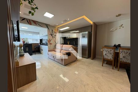 Sala de apartamento à venda com 1 quarto, 69m² em Parque Industrial Tomas Edson, São Paulo
