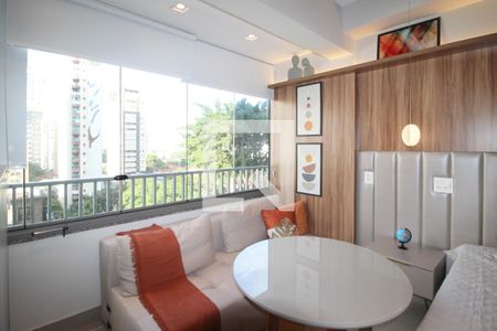 Suíte  de kitnet/studio para alugar com 1 quarto, 25m² em Vila Olímpia, São Paulo