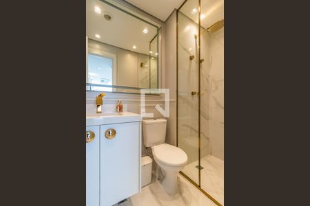 Banheiro Social de apartamento para alugar com 2 quartos, 89m² em Residencial Zero (tambore), Barueri