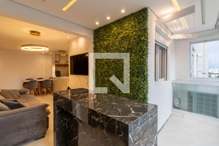 Varanda Gourmet de apartamento à venda com 3 quartos, 75m² em Centro, Guarulhos