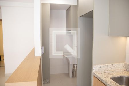 Cozinha e Área de Serviço de apartamento para alugar com 2 quartos, 60m² em Setor Crimeia Oeste, Goiânia