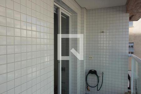 Varanda da Sala de apartamento para alugar com 2 quartos, 72m² em Ponta da Praia, Santos