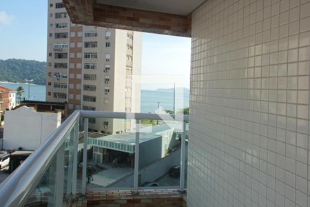 Varanda da Sala de apartamento para alugar com 2 quartos, 72m² em Ponta da Praia, Santos