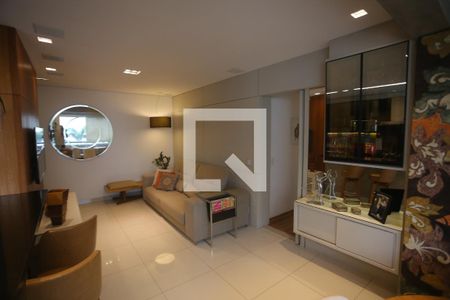 Sala de apartamento à venda com 3 quartos, 83m² em Gutierrez, Belo Horizonte