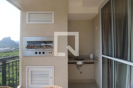 Sala - Varanda de apartamento à venda com 4 quartos, 166m² em Barra Olímpica, Rio de Janeiro