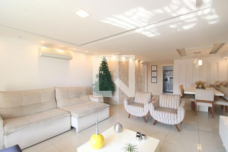 Sala de apartamento à venda com 4 quartos, 166m² em Barra Olímpica, Rio de Janeiro