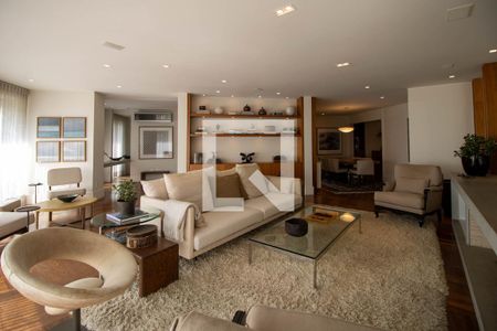 Sala de apartamento para alugar com 3 quartos, 154m² em Vila Suzana, São Paulo