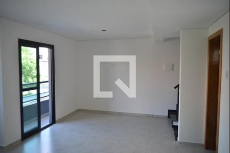 Sala de casa à venda com 2 quartos, 130m² em Vila Scarpelli, Santo André