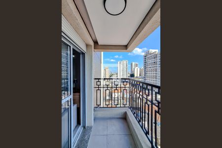 Varanda da Sala/cozinha de kitnet/studio para alugar com 1 quarto, 30m² em Vila Dom Pedro I, São Paulo