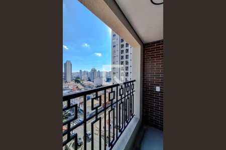 Varanda da Sala/cozinha de kitnet/studio para alugar com 1 quarto, 30m² em Vila Dom Pedro I, São Paulo