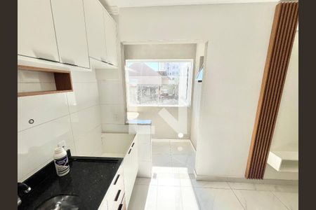 Cozinha de apartamento para alugar com 2 quartos, 32m² em Carandiru, São Paulo