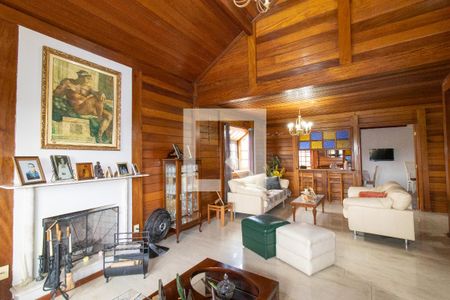 Sala de casa de condomínio à venda com 4 quartos, 335m² em Conjunto Habitacional Vila Santana (sousas), Campinas