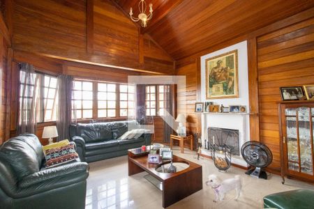 Sala de casa de condomínio à venda com 4 quartos, 335m² em Conjunto Habitacional Vila Santana (sousas), Campinas