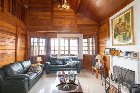 Sala de casa de condomínio à venda com 4 quartos, 335m² em Conjunto Habitacional Vila Santana (sousas), Campinas