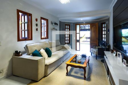 Sala de casa de condomínio à venda com 4 quartos, 220m² em Parque Monte Alegre, Taboão da Serra