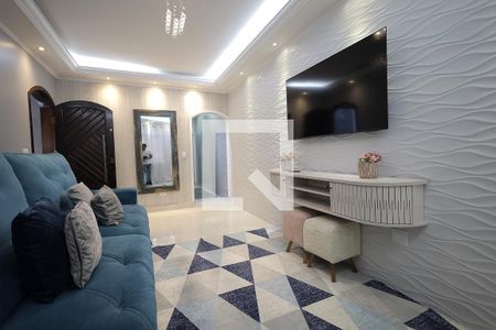 Sala de casa à venda com 5 quartos, 250m² em Parque Gerassi, Santo André