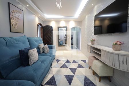 Sala de casa à venda com 5 quartos, 250m² em Parque Gerassi, Santo André