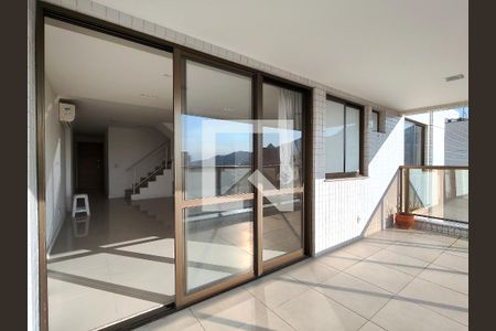 Varanda da Sala de apartamento à venda com 4 quartos, 273m² em Tijuca, Rio de Janeiro