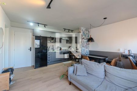 Sala de apartamento para alugar com 1 quarto, 36m² em Bela Vista, São Paulo