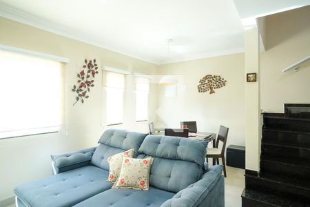 Sala de casa à venda com 3 quartos, 123m² em Santa Maria, São Caetano do Sul