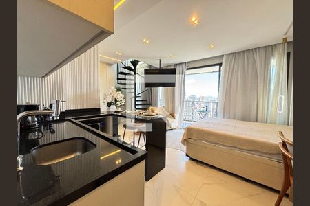 Studio de kitnet/studio para alugar com 1 quarto, 77m² em Vila Olímpia, São Paulo