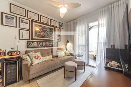 Sala de apartamento à venda com 2 quartos, 68m² em Santo Amaro, São Paulo