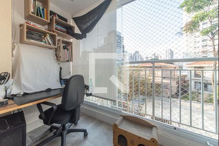 Varanda de apartamento à venda com 2 quartos, 68m² em Santo Amaro, São Paulo