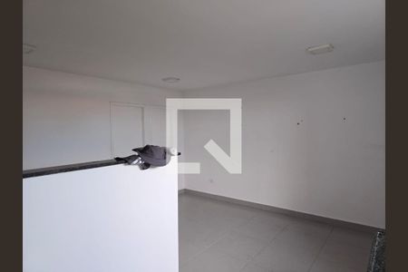 Sala e Cozinha integrada  de kitnet/studio para alugar com 1 quarto, 42m² em Jardim Tranquilidade, Guarulhos