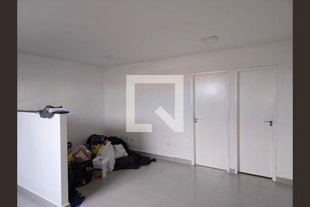 Sala e Cozinha integrada  de kitnet/studio para alugar com 1 quarto, 42m² em Jardim Tranquilidade, Guarulhos