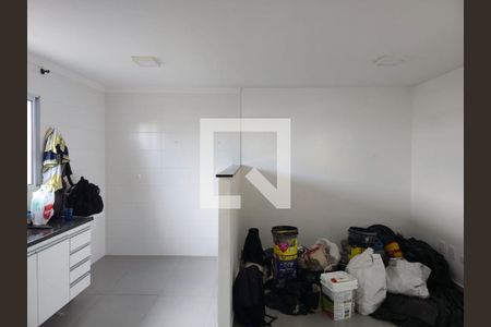 Sala e Cozinha integrada  de kitnet/studio para alugar com 1 quarto, 42m² em Jardim Tranquilidade, Guarulhos