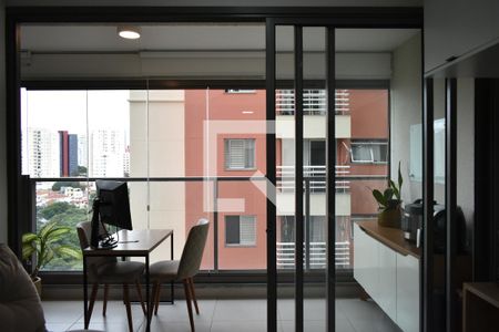 Sacada de apartamento para alugar com 1 quarto, 38m² em Vila Monte Alegre, São Paulo