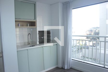 Varanda Gourmet  de apartamento para alugar com 1 quarto, 51m² em Picanço, Guarulhos