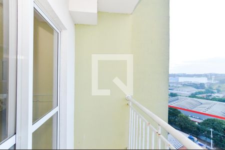 Varanda da Sala de apartamento para alugar com 2 quartos, 48m² em Água Chata, Guarulhos