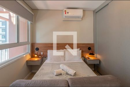 Sala/Quarto de kitnet/studio para alugar com 1 quarto, 32m² em Vila Clementino, São Paulo