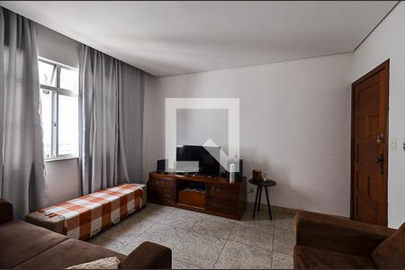 Sala de Estar de apartamento à venda com 4 quartos, 110m² em União, Belo Horizonte