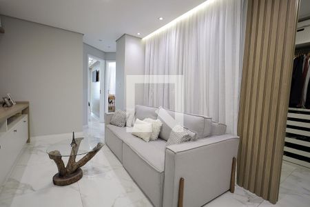 Sala de apartamento à venda com 2 quartos, 90m² em Jardim Cambui, Santo André