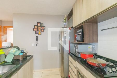 Sala/Cozinha de apartamento à venda com 2 quartos, 55m² em São José, Canoas