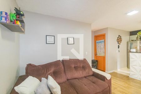 Sala/Cozinha de apartamento à venda com 2 quartos, 55m² em São José, Canoas