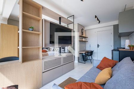 Studio de kitnet/studio para alugar com 1 quarto, 27m² em Vila Madalena, São Paulo