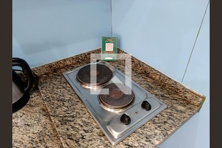 Sala/Cozinha integrados de apartamento à venda com 1 quarto, 30m² em Jardins, São Paulo