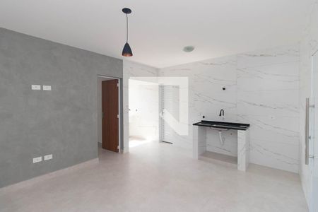 Sala/Cozinha de apartamento para alugar com 1 quarto, 35m² em Vila Medeiros, São Paulo