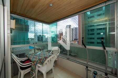 VARANDA de apartamento à venda com 3 quartos, 125m² em Buritis, Belo Horizonte