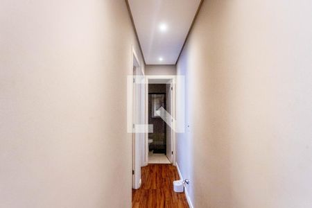Corredor  de apartamento à venda com 2 quartos, 45m² em Campanário, Diadema