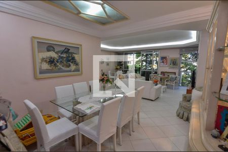 Sala de apartamento à venda com 4 quartos, 192m² em Tijuca, Rio de Janeiro