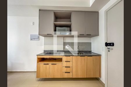 Sala/cozinha de apartamento à venda com 1 quarto, 38m² em Centro, Rio de Janeiro